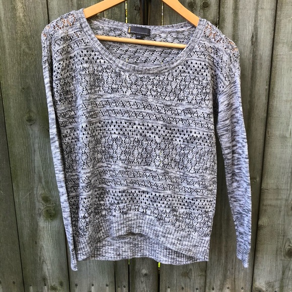 I jeans by Buffalo sparkle low high crop sweater - Picture 4 of 16